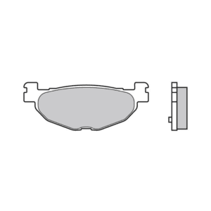 Plaquettes de Frein Arrière Brembo 07059XS Pour GILERA NEXUS 250 2006-2008