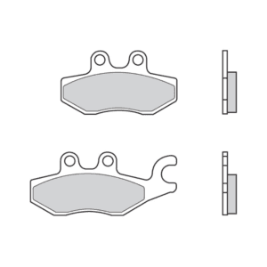 Plaquettes de Frein Arrière Brembo 07060XS PIAGGIO BEVERLY 350 IE SPORT TOURING 12-18