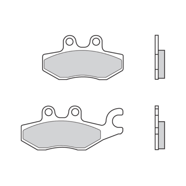 Plaquettes de Frein Arrière Brembo 07060XS PIAGGIO BEVERLY 350 IE SPORT TOURING 12-18