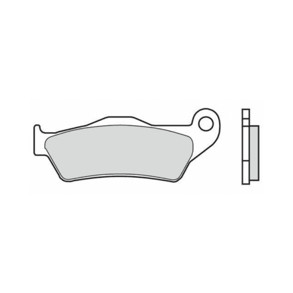 Plaquettes de Frein Avant Brembo 07BB04SX Pour BENELLI BX 449 CROSS 2008-2015