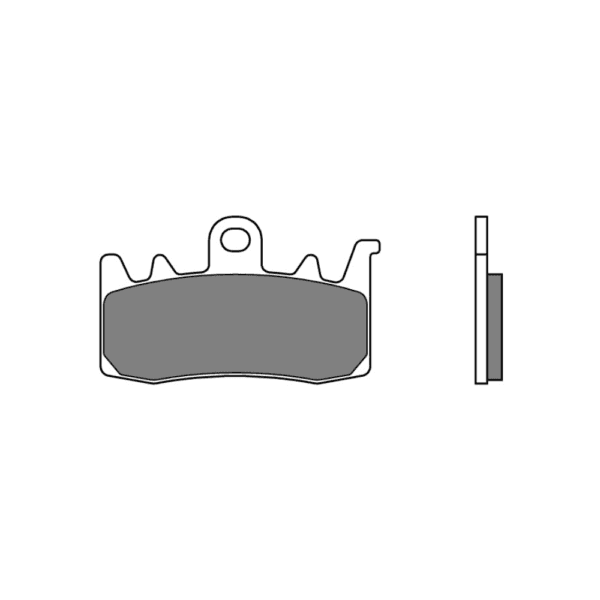 Plaquettes de Frein Avant Brembo 07BB38SA Pour APRILIA CAPONORD 1200 2013-2016
