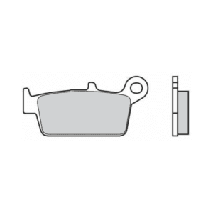 Plaquettes de Frein Arrière Brembo 07HO26SD Pour GAS GAS EC 125 2001-2009