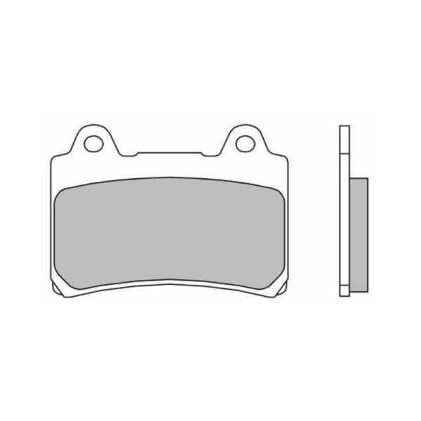 Plaquettes de Frein Avant Brembo 07YA35SA Pour YAMAHA FZR 1000 1987-1989