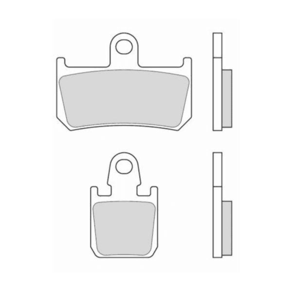 Plaquettes de Frein Avant Brembo 07YA46RC Pour YAMAHA VMX 1700 V-MAX 2009-2016