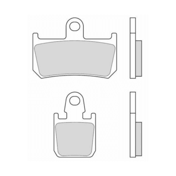 Plaquettes de Frein Avant Brembo 07YA46SA Pour YAMAHA VMX 1700 V-MAX 2009-2016