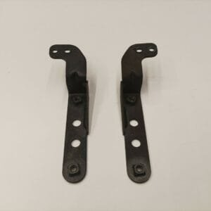 PLATINES FIXATION GARDE BOUE AVANT KAWASAKI ER6N 2008