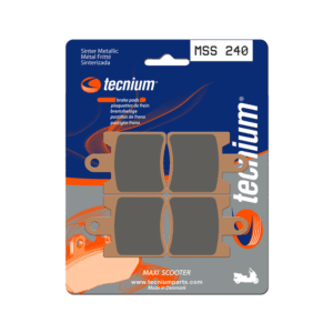 Plaquettes de Frein Avant Tecnium MSS240 Pour SUZUKI AN 400 BURGMAN R 2000-2002