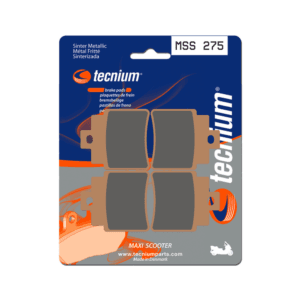 Plaquettes de Frein Avant Tecnium MSS275 Pour SYM GTS 300 EFI 4T CBS EVO E3 2009-2011