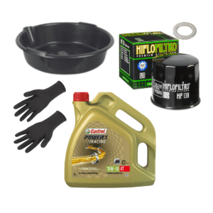 Pack Vidange Castrol Power1 Racing 10w40 Pour APRILIA RSV4 1100 2022-2024
