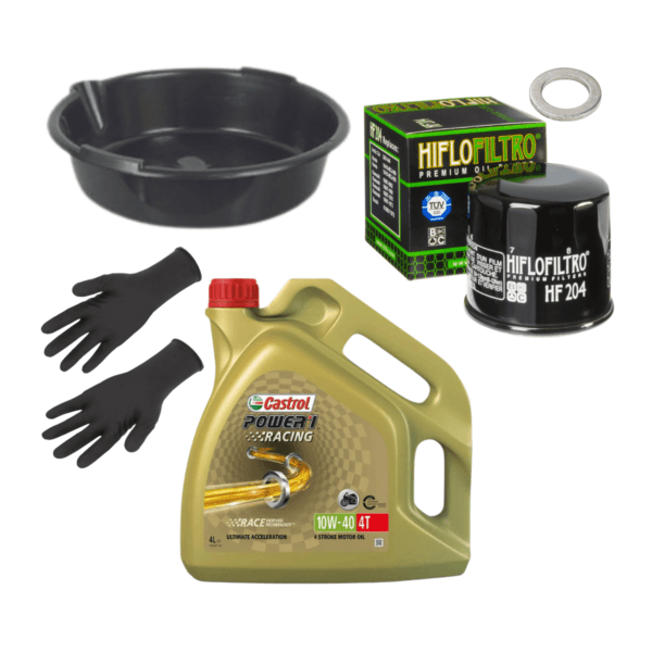 Pack Vidange Castrol Power1 Racing 10w40 Pour HONDA ADV 350 2022-2024