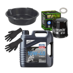 Pack Vidange LiquiMoly MotorBike 10w40 Street Pour HONDA CB 1100 X-11 SF 2000-2001