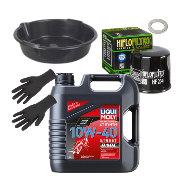 Pack Vidange LiquiMoly MotorBike 10w40 Street Race Pour FANTIC CABALLERO 700 2023