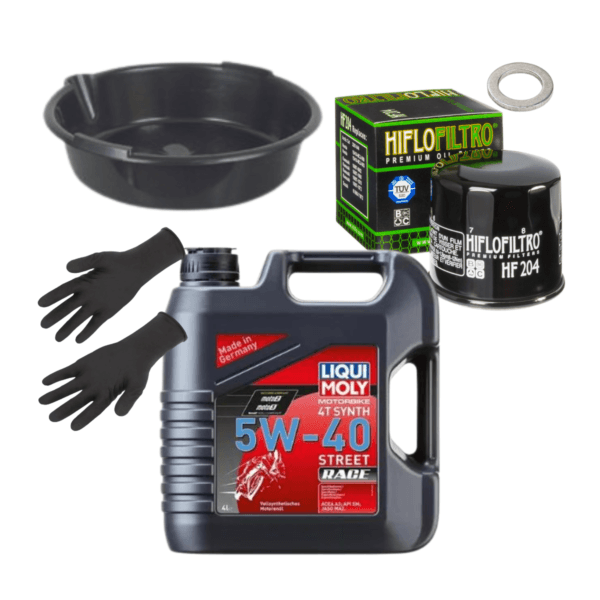 Pack Vidange LiquiMoly MotorBike 5w40 Street Race Pour HONDA ADV 350 2022-2024