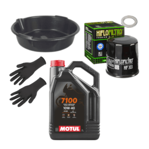 Pack Vidange Motul 7100 10w40 Pour HONDA CB 600 F HORNET 1998-2002