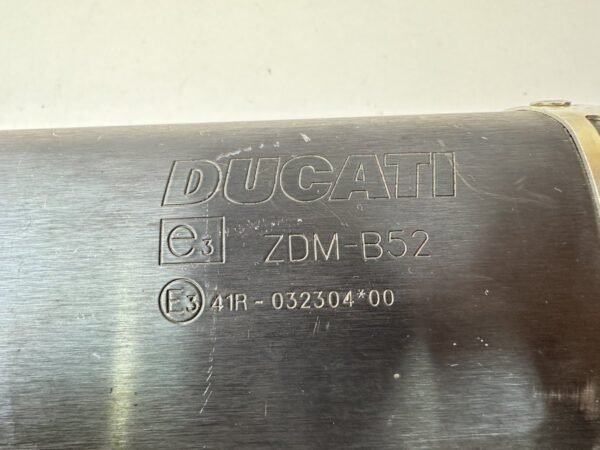 SILENCIEUX GAUCHE ÉCHAPPEMENT DUCATI 1198 2009-2011 – Image 3